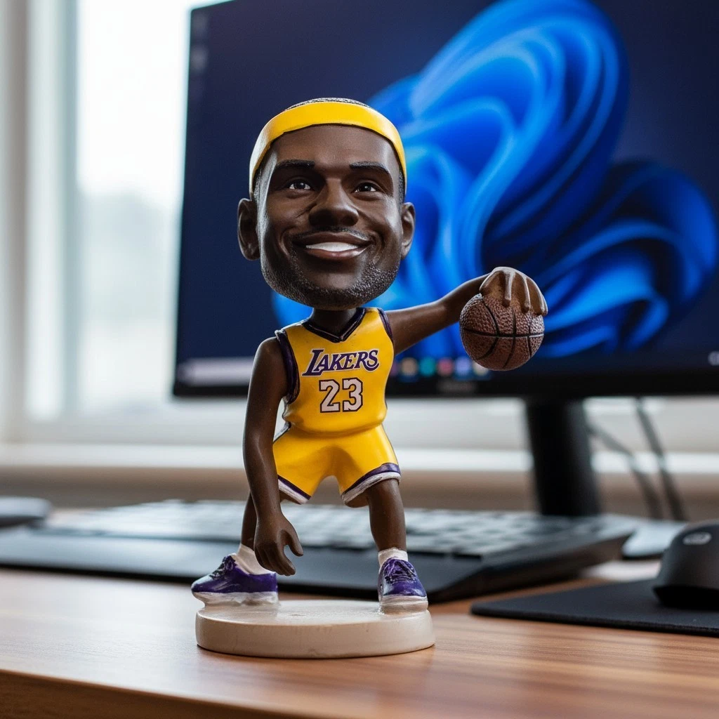 lebron james bobblehead products for sale | eBay