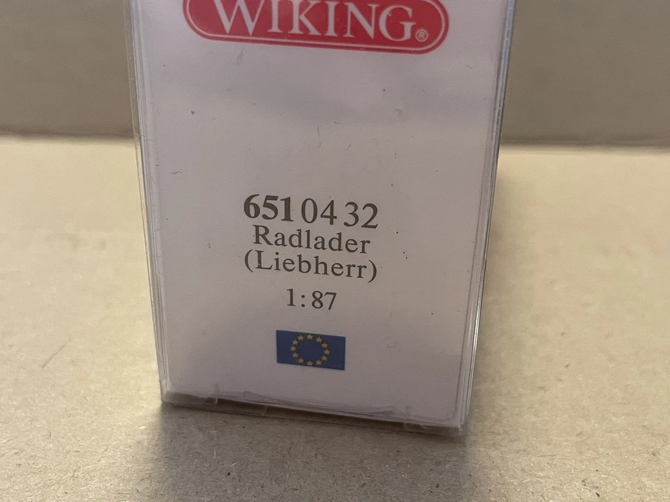 (K-267) Wiking 6510432 H0 1:87 Liebherr Radlader Pouw OVP - Bild 4 von 4