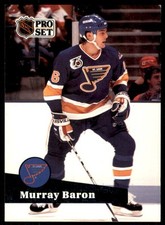 1991-92 Pro Set Murray Baron St. Louis Blues #472