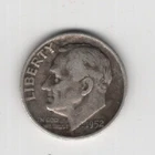 1952 D 10¢ DIME 90% SILVER TEN CENTS DENVER MINT UNITED STATES OF AMERICA USA