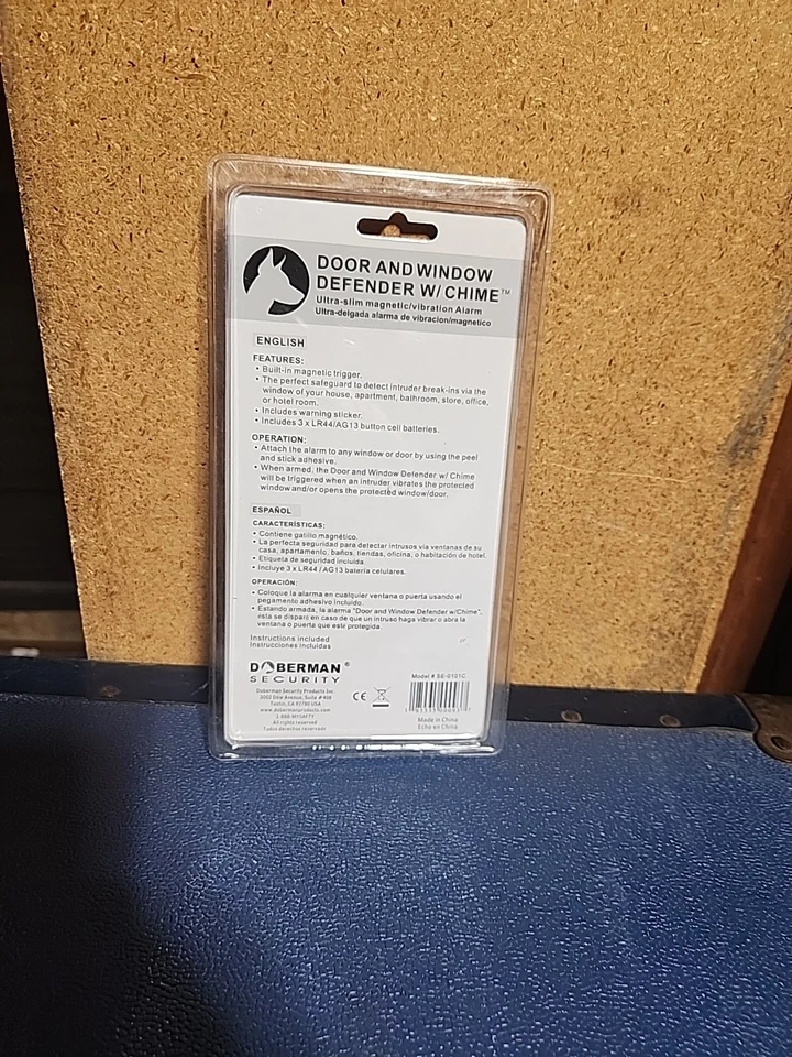 Doberman Security Door and Window Defender With Chime Brand New In Package - Image 2 of 2