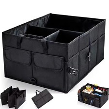 Trunk Cargo Organizer Folding Collapsible Caddy Storage Bag Bin Car Truck Suv Trunk Cargo Organizer Folding Collapsible Caddy Storage Bag Bin Car Truck Suv