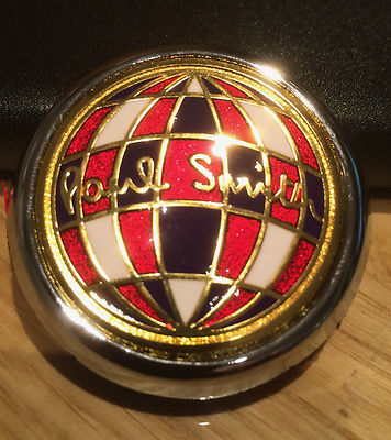 Classic Mini Paul Smith Front Motorhaube Emblem 9 Karat vergoldet