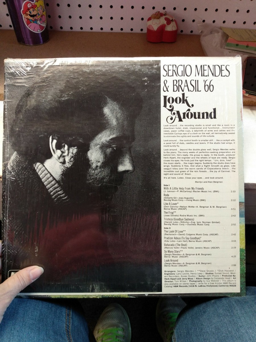 Sergio Mendes And Brasil '66 - Look Around Vinyl LP - 1968 - A&M