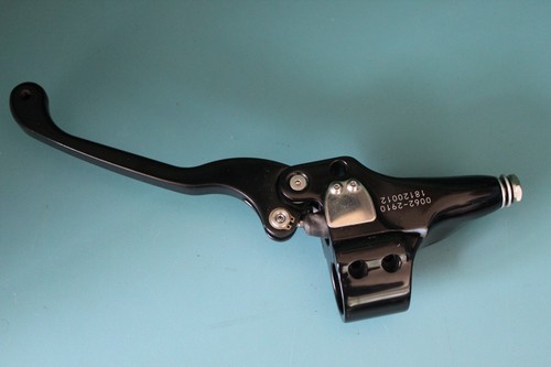 PERFORMANCE MACHINE 0062-2910-BM BLACK CONTOUR CONTRAST RH BRAKE LEVER Harley - Picture 3 of 6