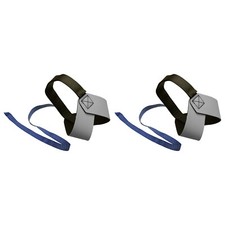 2pcs ESD Anti Static Foot Heel Straps Anti Static Wrist Strap Adjustable Grey