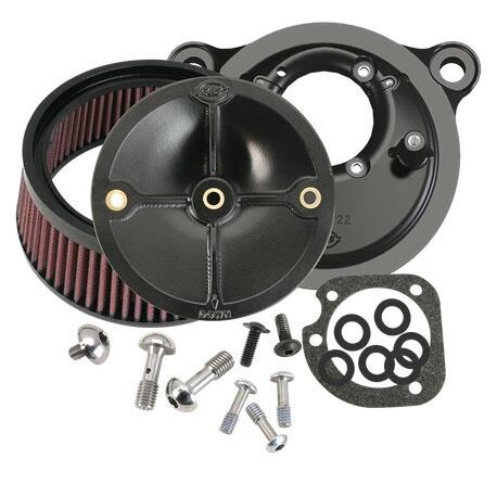 S&S Super Stock Stealth Stage 1 Air Cleaner for Harley EVO Big Twin Models 93-99