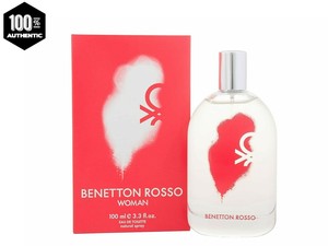Benetton rosso woman EDT 100ml spray femme (3605470204353)