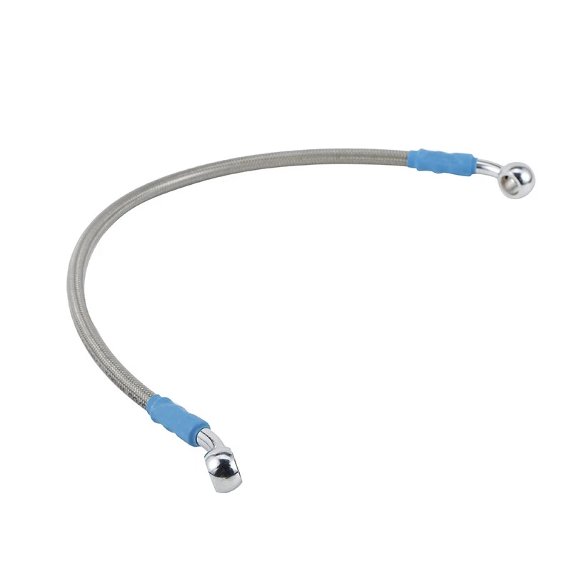 Manguera de aceite embrague freno moto 39 cm tubo acero inoxidable trenzado ATV Foto 4 de 4
