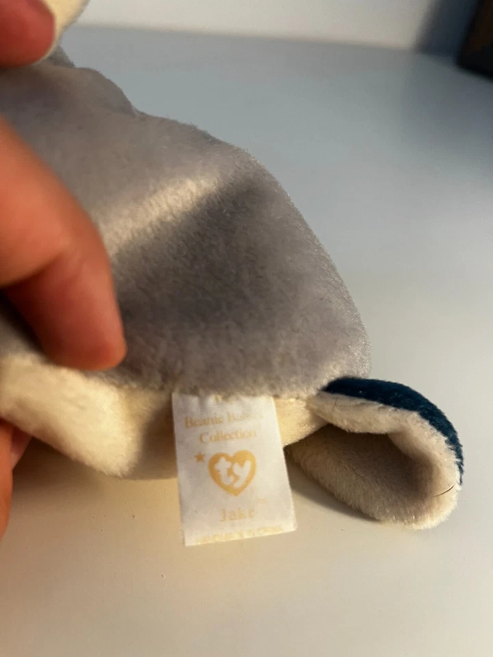 Jake Stockente Ente TY Beanie Buddies ca 13cm Stofftier Kuscheltier Plüsch 1998 - Bild 3 von 4