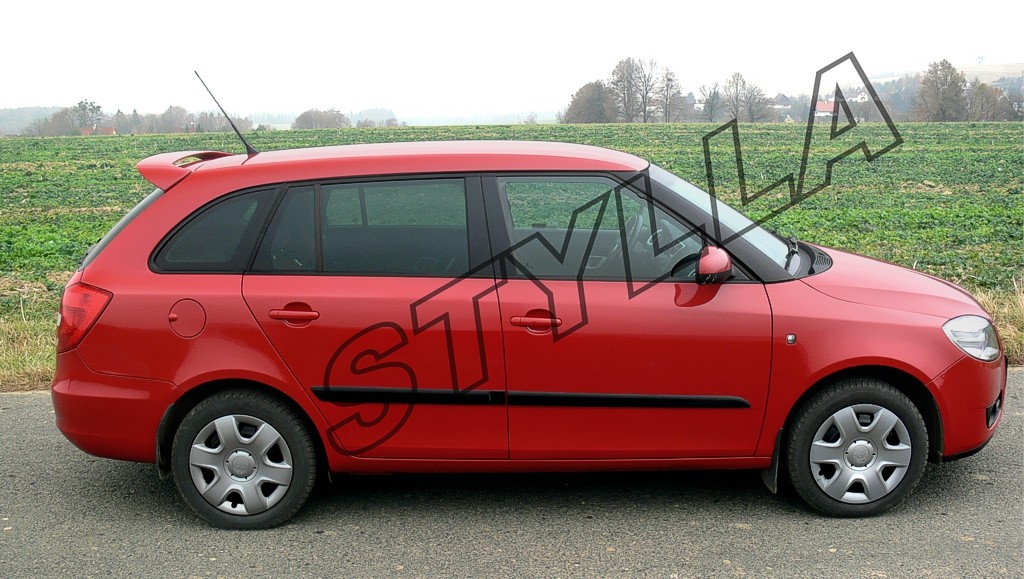 RDDS146 - Roof Spoiler For SKODA Fabia 3 Combi (NJ/5J) Rear Wing