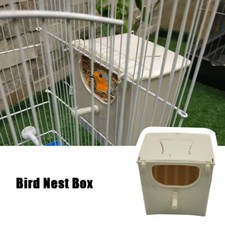 Parakeet House Mating Breeding Box Bird Cage Bird Nest Box Mount Nesting Box