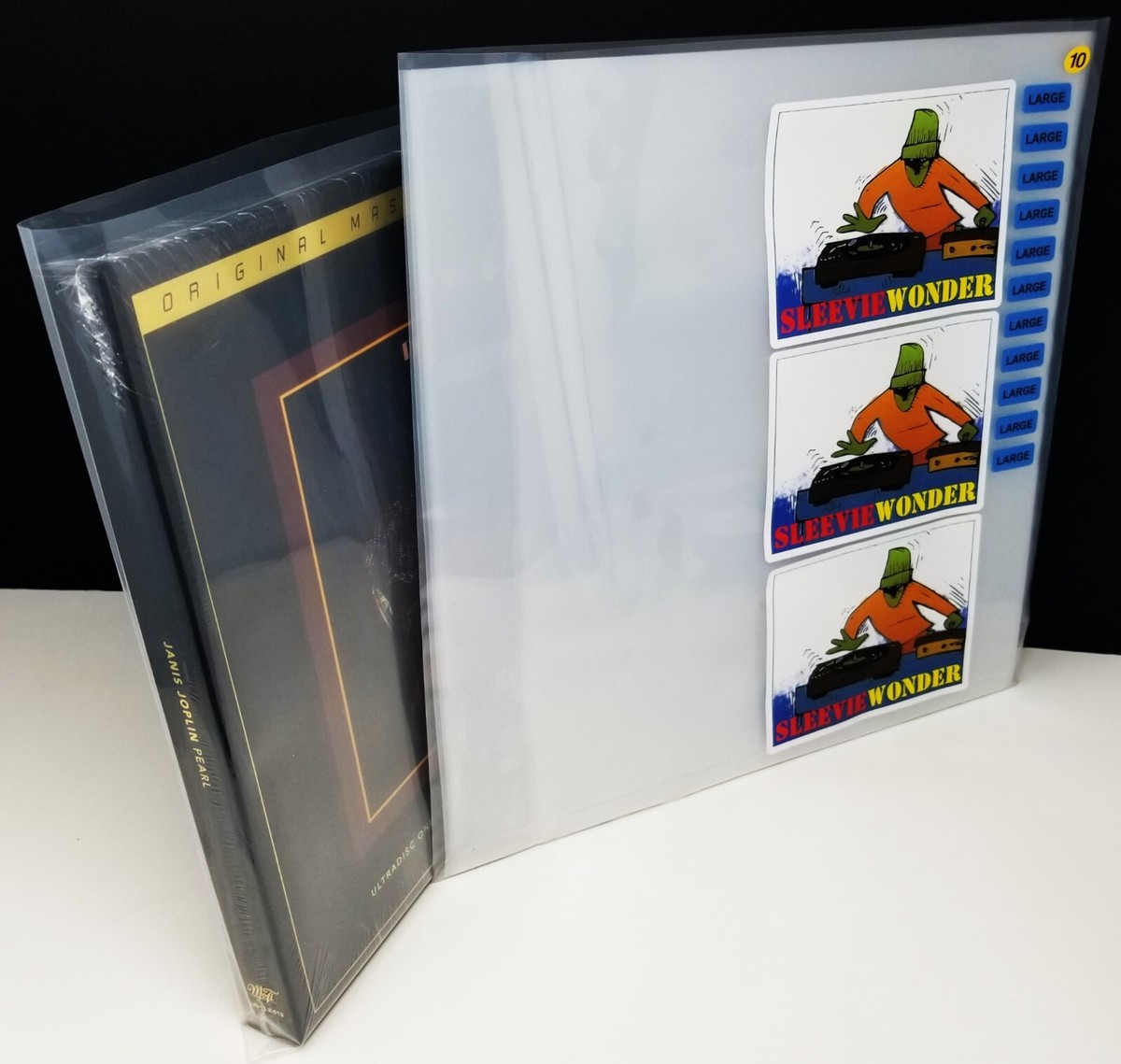 10 Box Set Outer Sleeves - Mofi One Step Mfsl - 4mil 33rpm LP