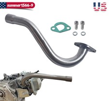 Exhaust Header Pipe for Predator 196cc 212cc GX160 GX200 Go Kart