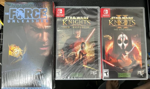 Nintendo Switch Star Wars The Force, Old Republic, The Sith Lord Limited Run LRG