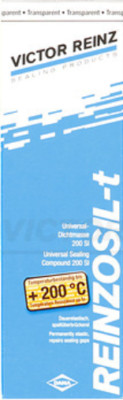 Reinzosil 200 T Transparent Universal Sealant Sealing 70ml Silicone 200°C