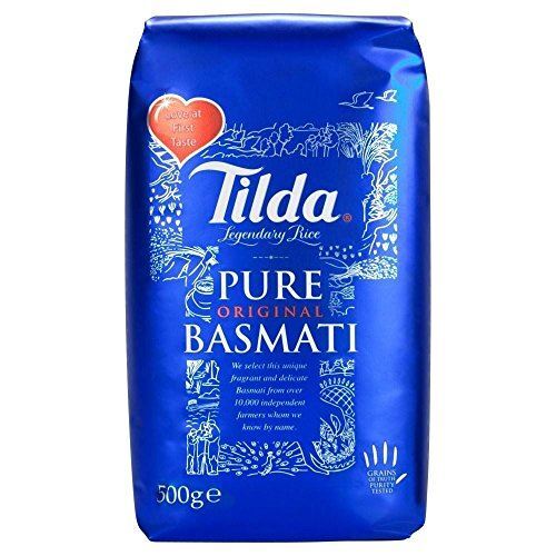 Arroz Tilda Pure Basmati (500 g) - paquete de 2
