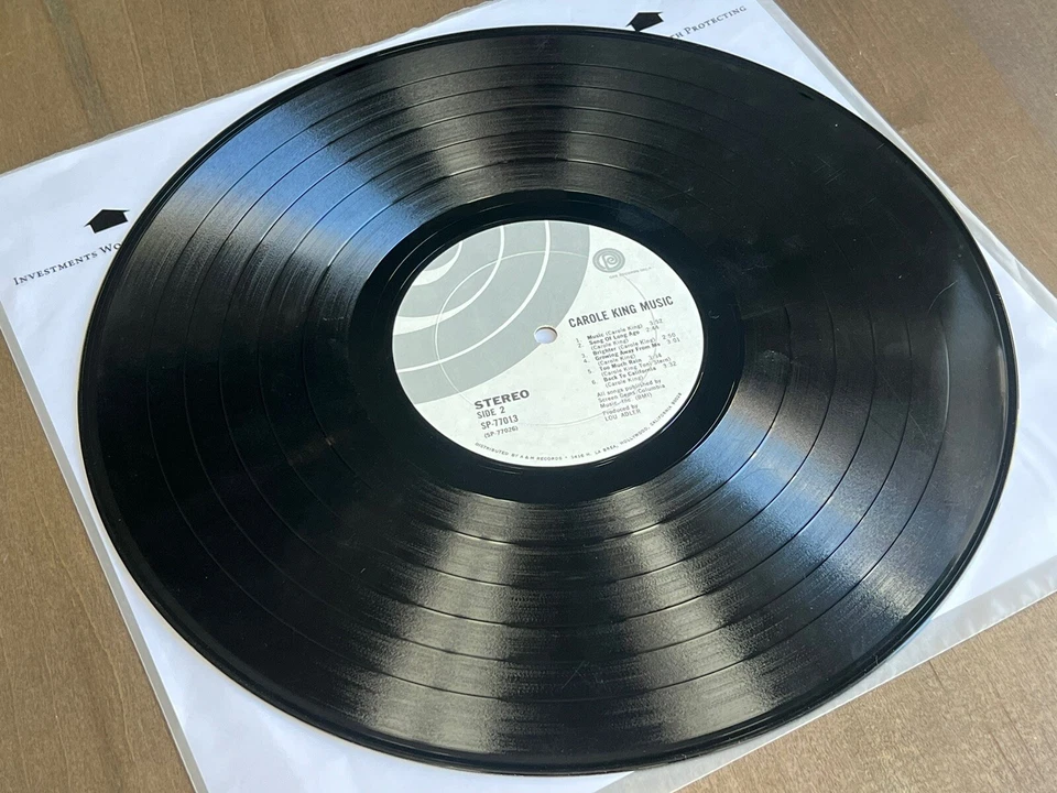 Carole King Music (VG) SP-77013 LP Vinyl Record Album Gatefold Ode Records A&M Foto 3 de 4