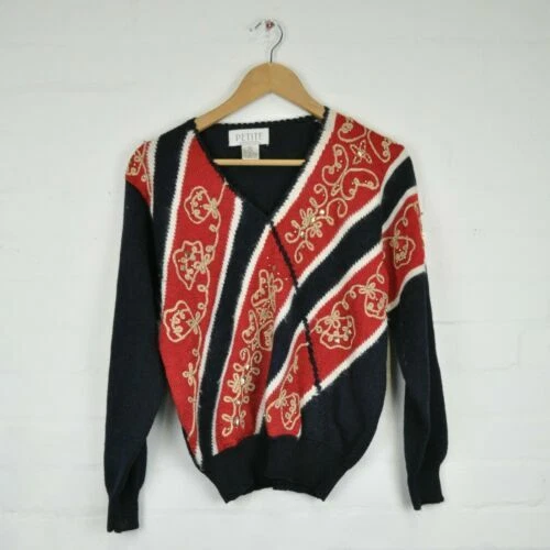Pulls et cardigans vintage Années 1980 pour femme