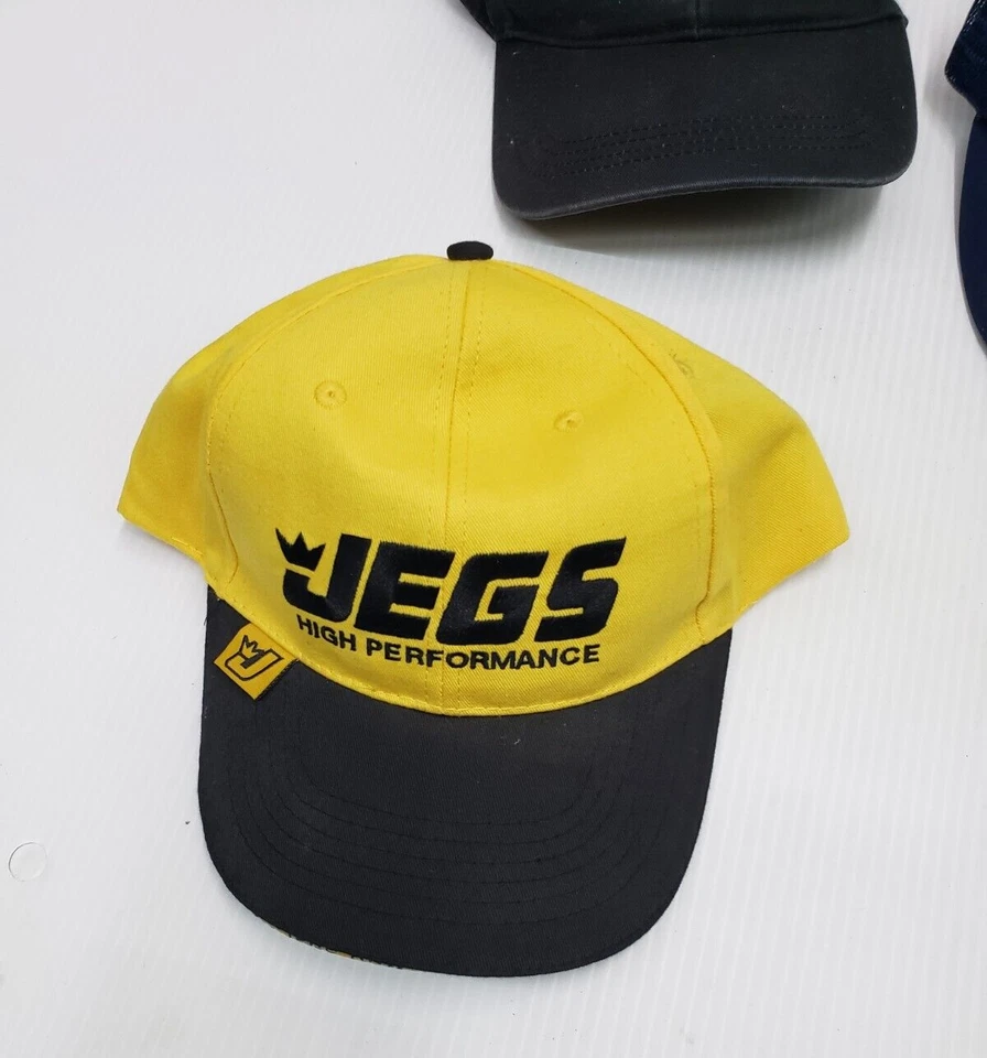 LOT OF 6 NASCAR Trucker Caps Hats HELA Red Line Oil Ford JEGS Indy 500 Racing - Image 2 of 4