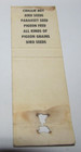 Matches Matchbook Cover Loew Feed & Grain Sexy Girlie Girl Secretary — photo 3