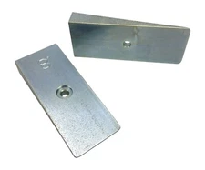 WFO Concepts Steel Axle Degree Shims, 8 degree, 2" wide, caster pinion angle
