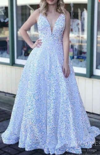 long flowy prom dress