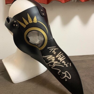 New Japan Pro Wrestling Marty Skull autographed mask collection