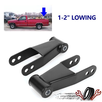 3"/4" Drop Lowering Kit For 1988-1998 Chevy Silverado GMC Sierra 1500 V6 2wd - View #4