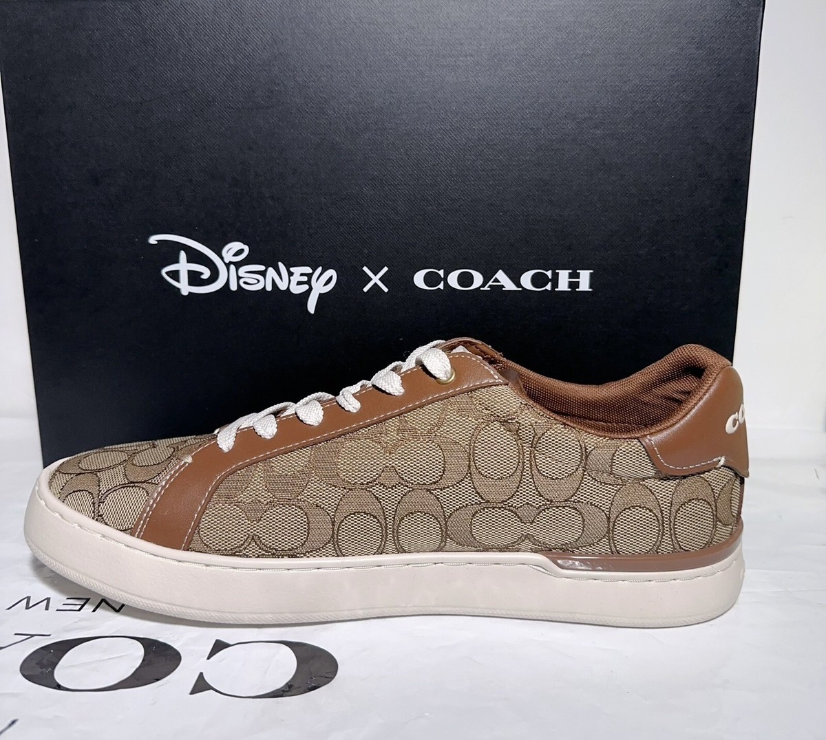 Disney X Coach MEN'S Clip Low Top Sneaker Mickey Mouse CN982