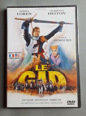 DVD LE CID - Sophia LOREN / Charlton HESTON / Geneviève PAGE- Anthony MAN - NEUF