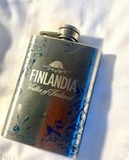 Leopold Vienna Flachmann 9 mal 6,5 stainless Steel.  3 oz