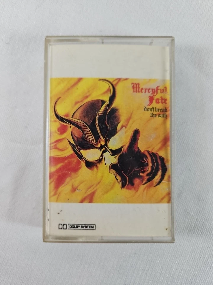 Mercyful Fate Dont Break the Oath Cassette Tape Lot Roadracer Combat Foto 3 de 4