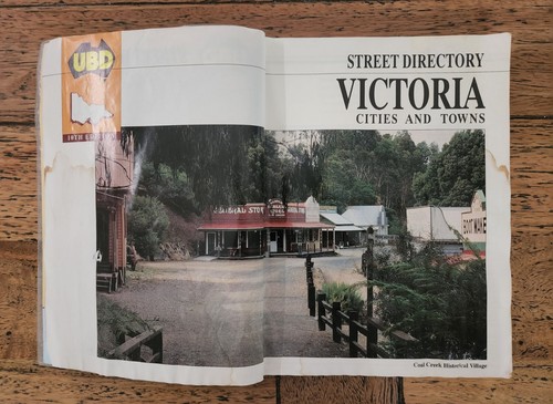 UBD 1994 Victoria State Street Directory Cities & Towns 10th Edition, Paperback - Picture 12 of 15