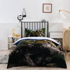 3D Dinosaur Landscape Quilt Cover Set Bedding Sets Pillowcases Queen