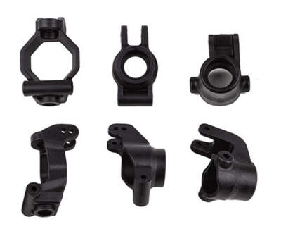 Team Associated 26000 Caster Blocks, Steering Blocks, and Rear Hubs Set for SR7