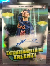 2023 Topps Cosmic Chrome Kodai Senga Extraterrestrial Talent Auto RC ETA-KS