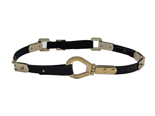 Vintage Suzi Roher Canada Studded Leather Belt Small Plus  display picture 1