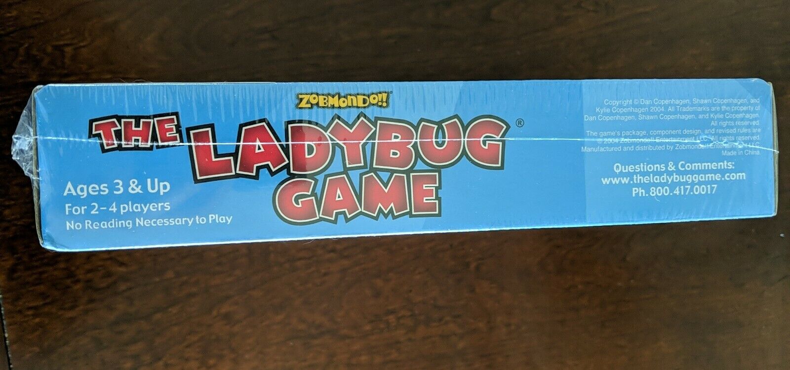 The Ladybug Game by Zobmondo!! Great first board game for girls and boys,  award-winning educational game, for ages 3 and up 