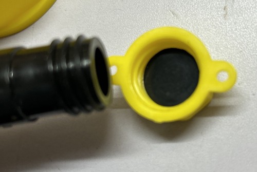 Gas Can Spouts 2 Pk Fits Most Cans Best Built for Longer Use + Thicker Gasket - Picture 4 of 8