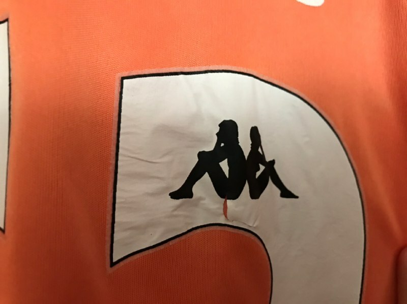 Maillot Vintage Trabzonspor Extérieur 2004/2005 – Kappa, Blanc, Taille L Adulte