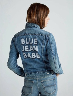 lucky brand white jean jacket