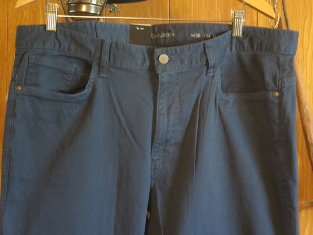 calvin klein blue jeans