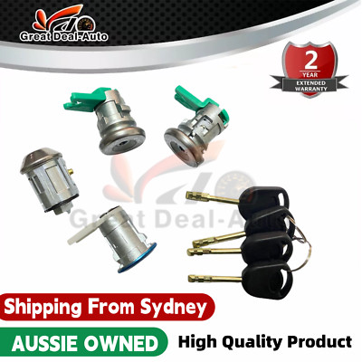 NEW Ignition Barrel Door Locks Lock For Ford Falcon Fairmont EA EB ED ...