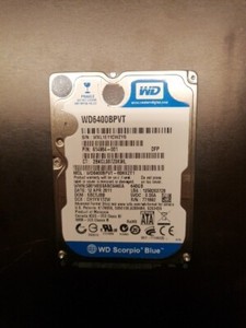 WD Scorpio Blue WD6400BPVT 640GB SATA 5400rpm 2,5" Festplatte HDD Hard Disk