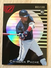 2021 Panini Chronicles Zenith rc CRISTIAN PACHE #ed 2/199! Oakland Athletics