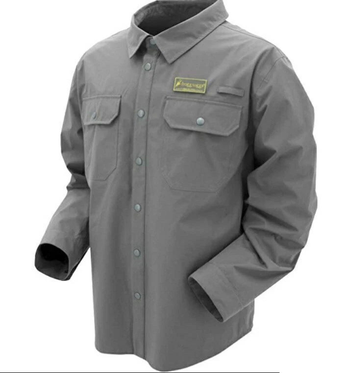 Frogg Toggs Pilot II Jac Shirt Gray X- Large New water resistant outdoors