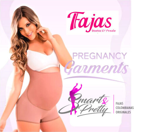 Faja Materna Estilo Short Con Soporte en la Espada Faja Colombiana de  Embarazada | eBay