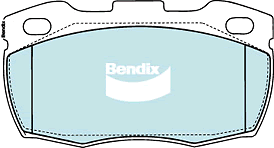 Bendix Ultimate 4WD Front Brake Pad Set for Land Rover Defender L316 4.0L 37L Pe - Bild 1 von 1