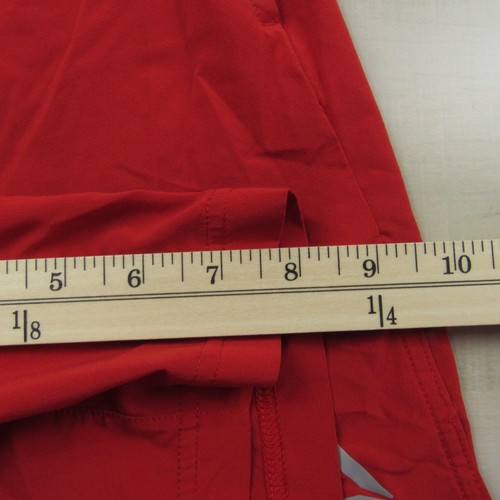 Reebok Shorts Mens Small Red Crossfit Lightweight Gym Wicking Training Outdoor - Picture 15 of 18